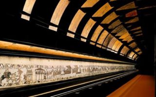 Bayeux Tapestry in Bayeux, Normandy