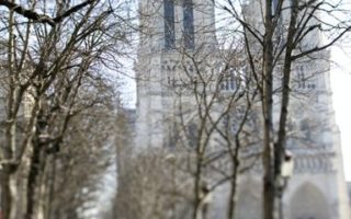 Notre-Dame in Winter by Photojournalist Clay McLachlan