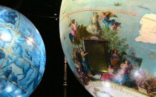 Bibliotheque Nationale, Francois Mitterand Library: Coronelli Globes
