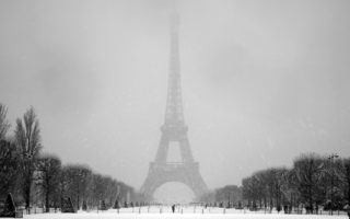 Snowstorm on the Champ de Mars