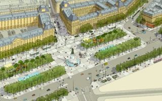 Paris News: Place Republique Pedestrian Plaza Ahead