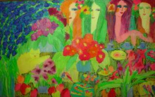 Chinese Artist Walasse Ting at the Musée Cernuschi