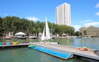 Outdoor Swimming in Paris’s Bassin de la Villette this Summer