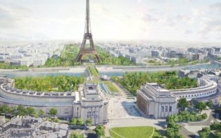 Green Paris: A Giant Garden Connecting the Trocadéro & Eiffel Tower