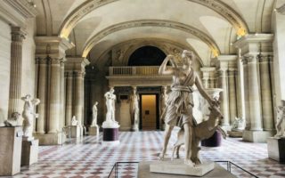 A Morning Alone in the Louvre Museum in Paris