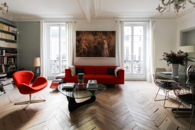For Sale: Apartment in a Classic Haussmannian Building near the Louvre