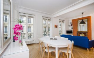 For Sale: Apartment Overlooking the Famous Rue de Trésor in the Marais