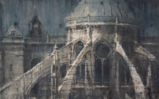 Uncannily Prescient: Notre-Dame de Paris Painted by Chizuru Morii Kaplan