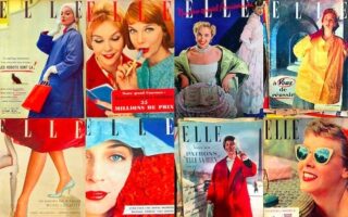 Paris Flea Market Finds: Favorite Vintage Fashion Magazine Covers
