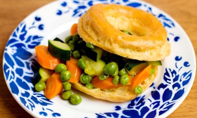 Recipes: Savory Choux Puffs with Glazed Summer Vegetables