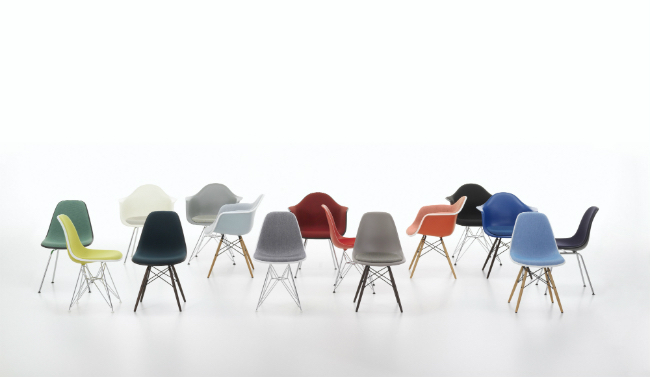 Vitra Pop-Up Store at BHV Marais: Customize Your Own Eames Plastic Chair