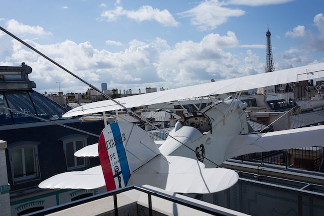 The Biplane, L'Oiseau Blanc Restaurant.