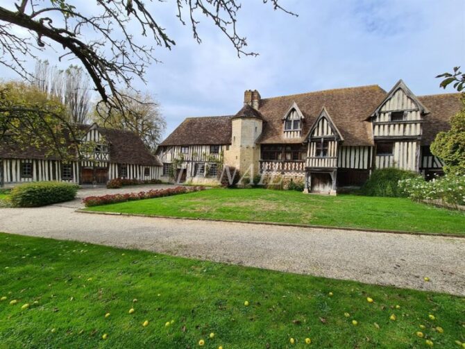 For Sale: 9-Bedroom Manor House near Deauville