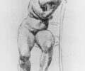 Jane Poupelet, Etude-de-femme-nue-assise_ca-1924 Met Museum