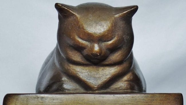 Jane Poupelet, Sleeping Cat, c. 1904, Cleveland Museum