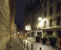 Rue Mouffetard in the middle of the night.