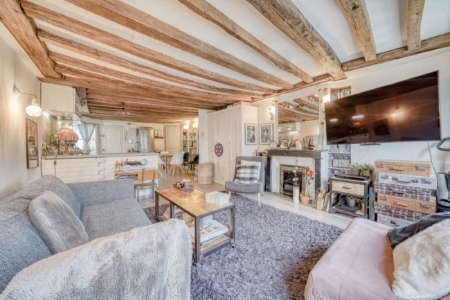 For Sale: Three-Room Cocoon in the Heart of Paris