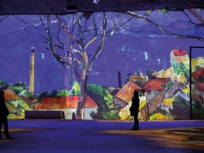 Cezanne Lumieres de provence ©Atelier des Lumieres