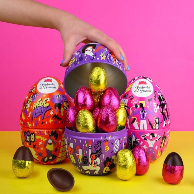 Promotional photo of the Easter Eggs from La Boutique de Loulou