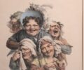 Boilly exhibition painting of ladies