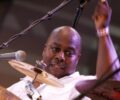 Drum shot of Ralphe Rolle in colour
