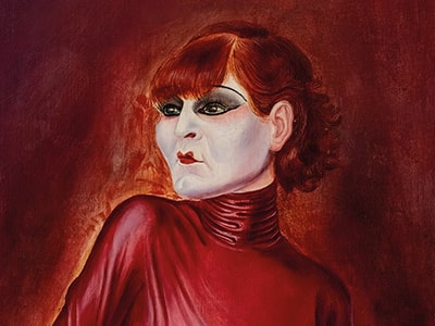 Portrait of the dancer Anita Berber,1925