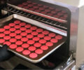 Place meringue shells in the oven