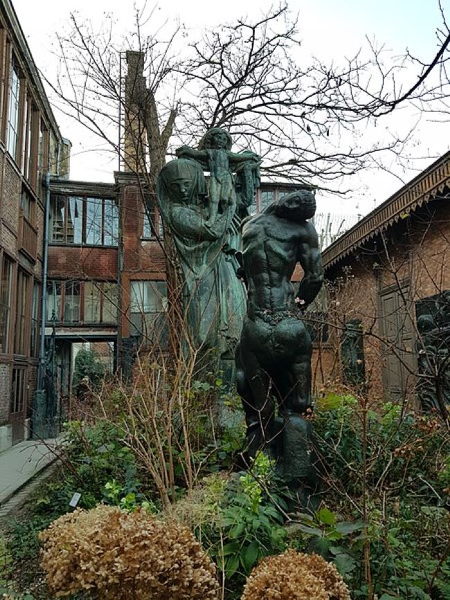 Inner garden of the Musée Bourdelle