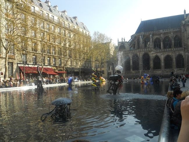 Stravinsky Fountain