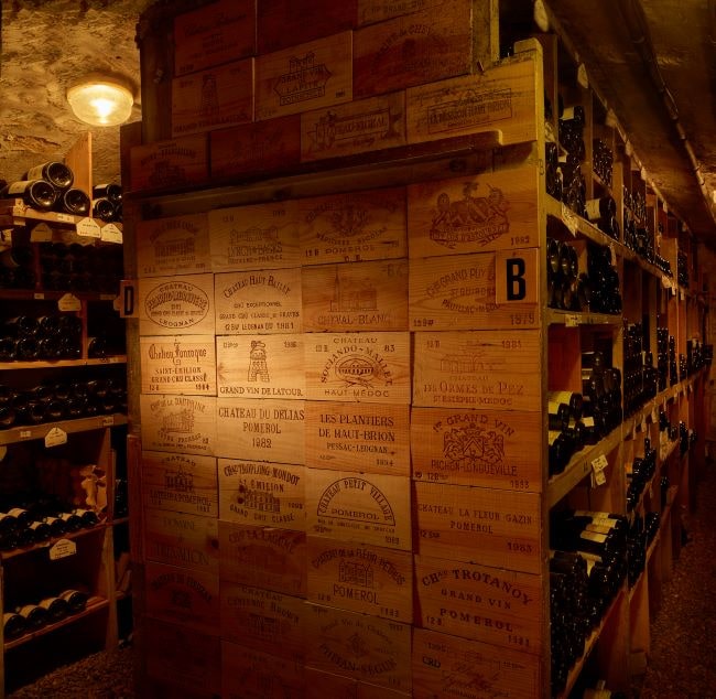 Restaurant Laurent cellar