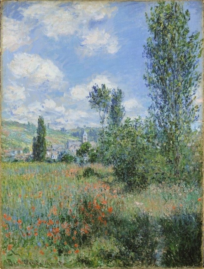 Claude Monet, View of Vétheuil