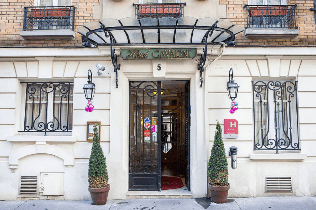 Exterior of Hotel Gavarni taken from their website