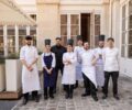 Mimosa staff posed outside