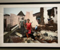 Returning home after three days of bombing, Masaya, Nicaragua, 1978