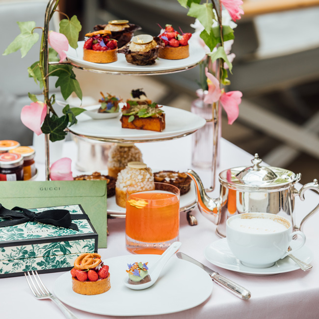 The Peninsula x Gucci afternoon tea