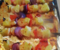 Shrimp and Pineapple Skewers
