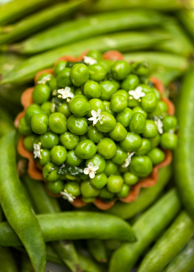 Peas from Menu bien-être Clarins