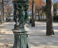 Wallace Fountain at the south side of Champs-Elysees Avenue