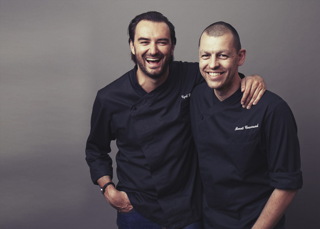 Cyril Lignac and Benoit Couvrand