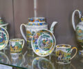 Ceramics on display at the Musée de l’Île-de-France.