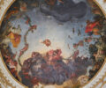 L’Aurore sur son char chassant la Nuit by Charles Le Brun, circa 1673.