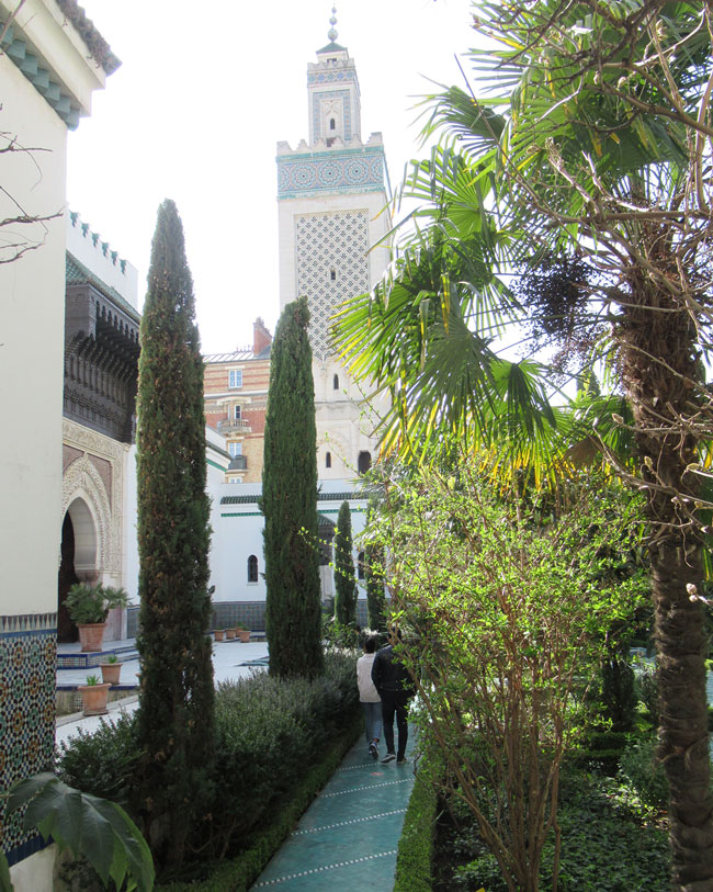 Paris Mosque from afar