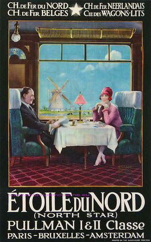 Poster of Chemin de Fer du Nord, Etoile du Nord