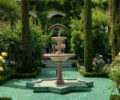 Paris Mosque fountain