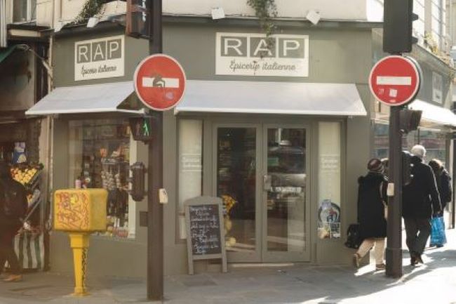 A photo of Alessandre Pierini’s Italian deli “RAP Epicerie
