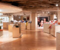 Beauty products on the shop floor