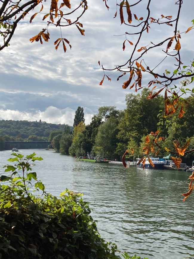 A Tranquil Walk Along the Seine from the Château de Malmaison