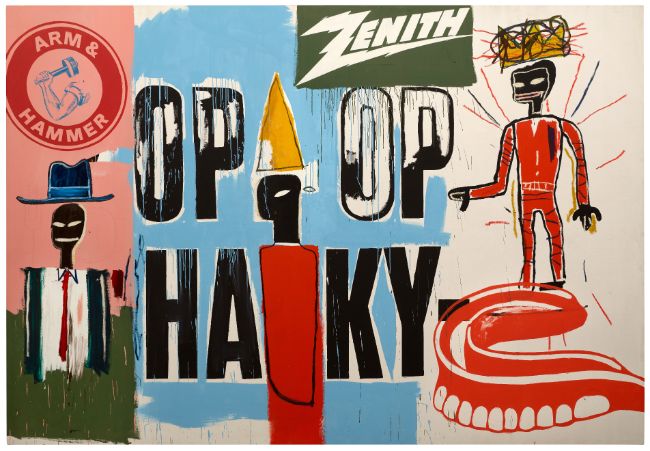 Basquiat x Warhol, Painting Four Hands at Fondation Louis Vuitton
