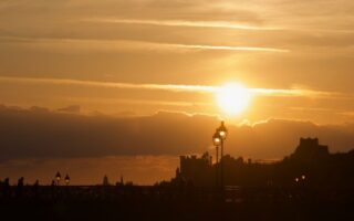 Paris Vignettes: Sunset and Evening Bliss