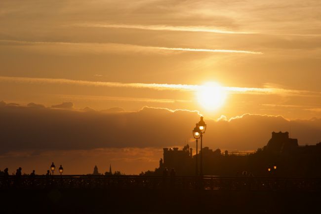 Paris Vignettes: Sunset and Evening Bliss